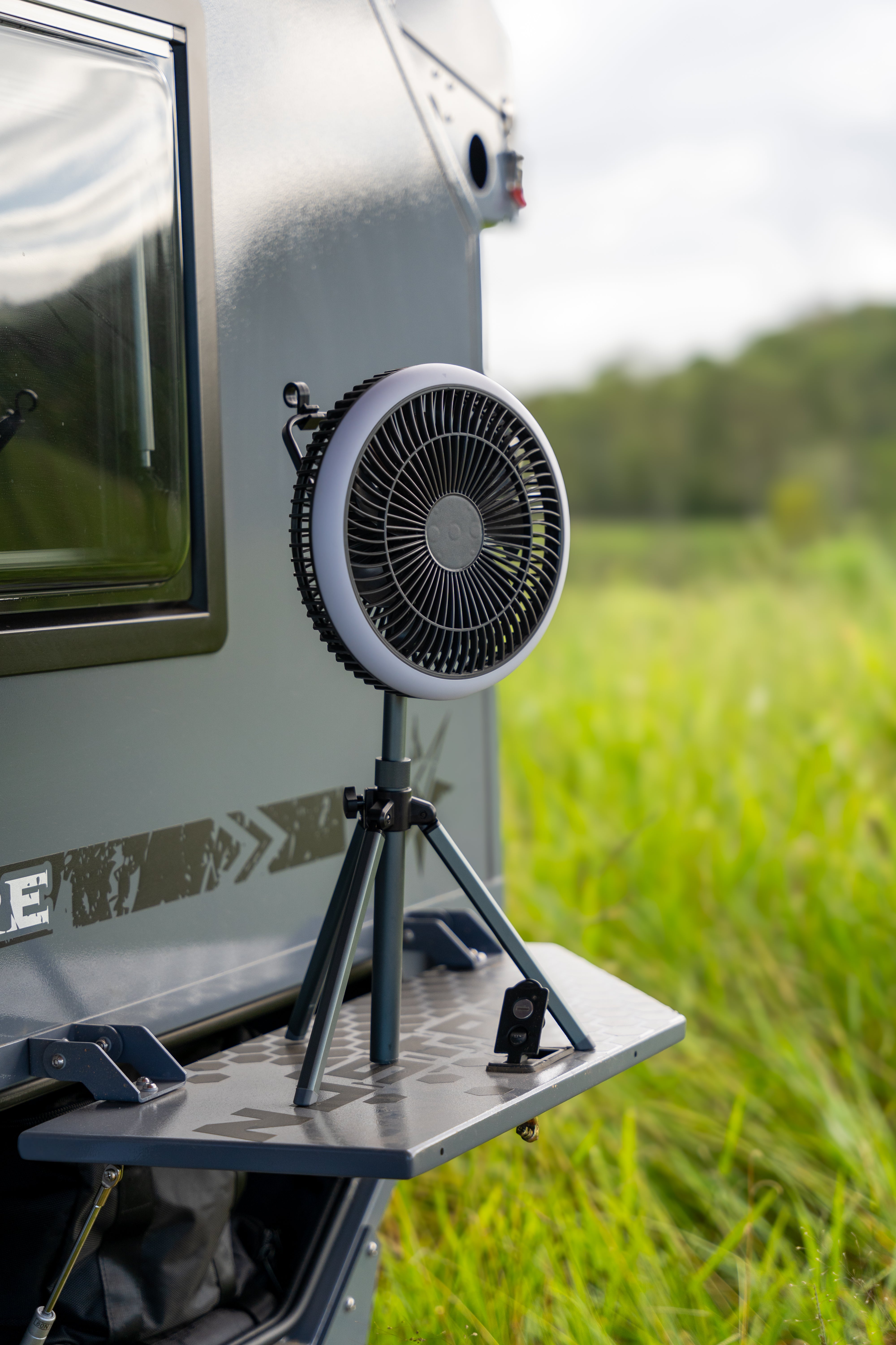 Portable Fan With Light and App Control