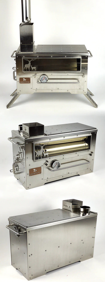 Green Stove - Hori3 - Stainless Steel