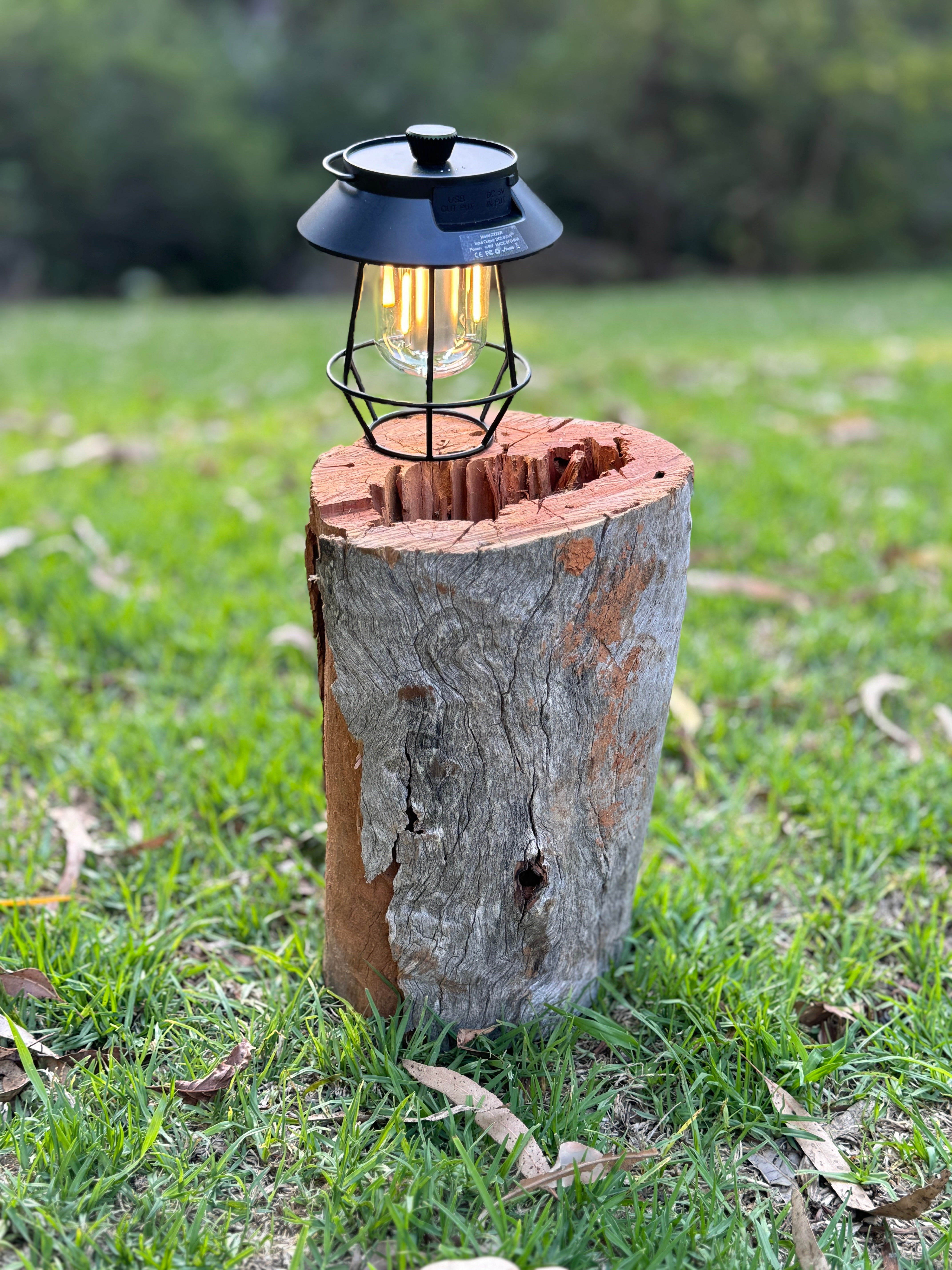 NOT LOST Retro Lantern - Black