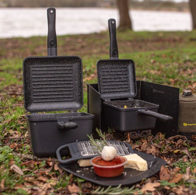 RidgeMonkey Connect Multi Purpose Pan & Griddle Set
