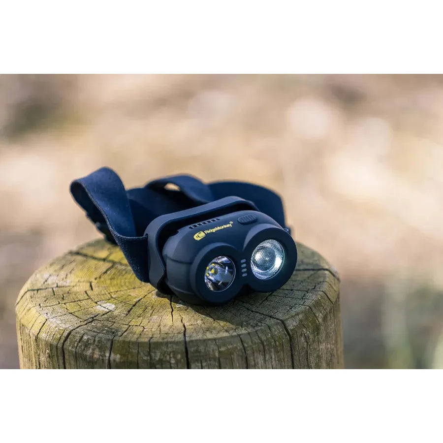 RidgeMonkey VRH150 USB Rechargeable Headtorch