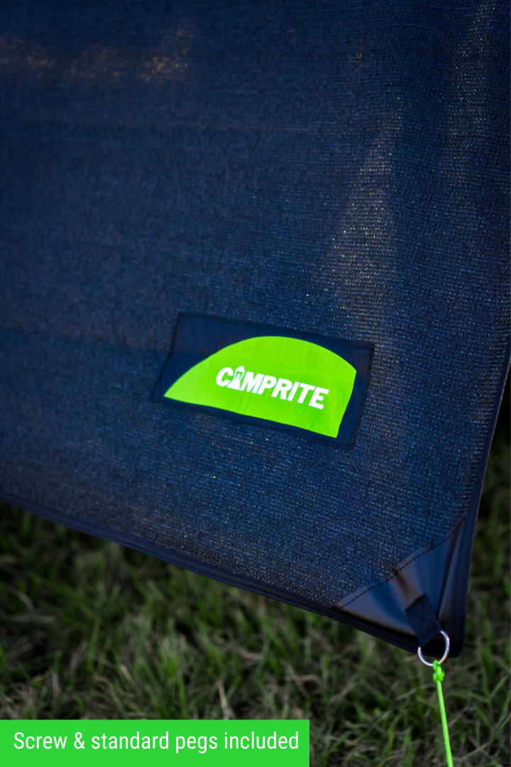 Camprite privacy screen on grass